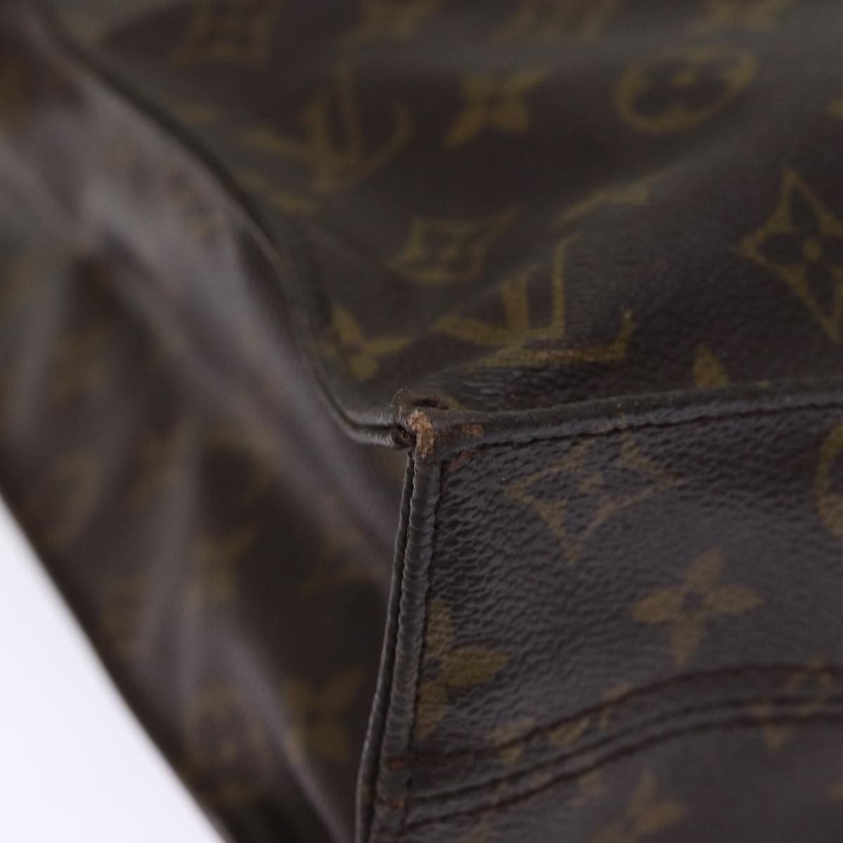 Louis Vuitton LOUIS VUITTON Monogram Sac Plat Hand Bag M51140 Size ONE SIZE - 8 Thumbnail