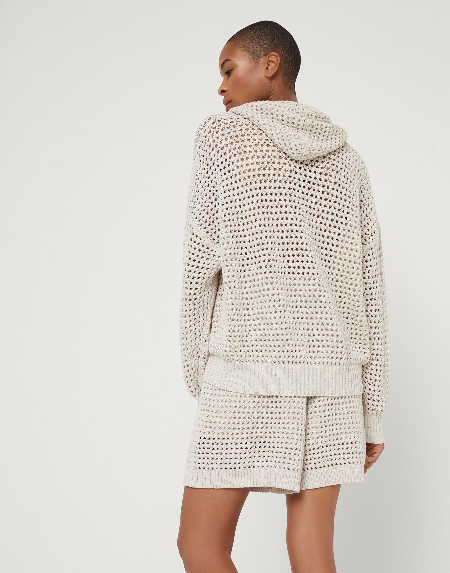 Brunello Cucinelli o1w1db10825 Sweater in Medium Beige Size S / US 4 / IT 40 - 2 Thumbnail