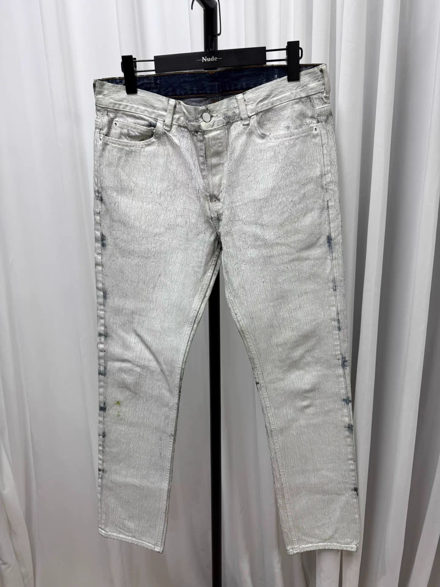 Maison Margiela Maison Margiela x HM Paint Splatter Jeans K20 Size US 34 / EU 50 - 1 Thumbnail