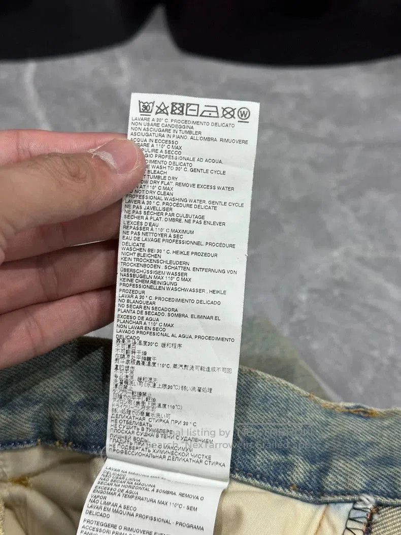 Maison Margiela Maison Margiela Gradient Denim Long Pants. Size US 32 / EU 48 - 6 Thumbnail