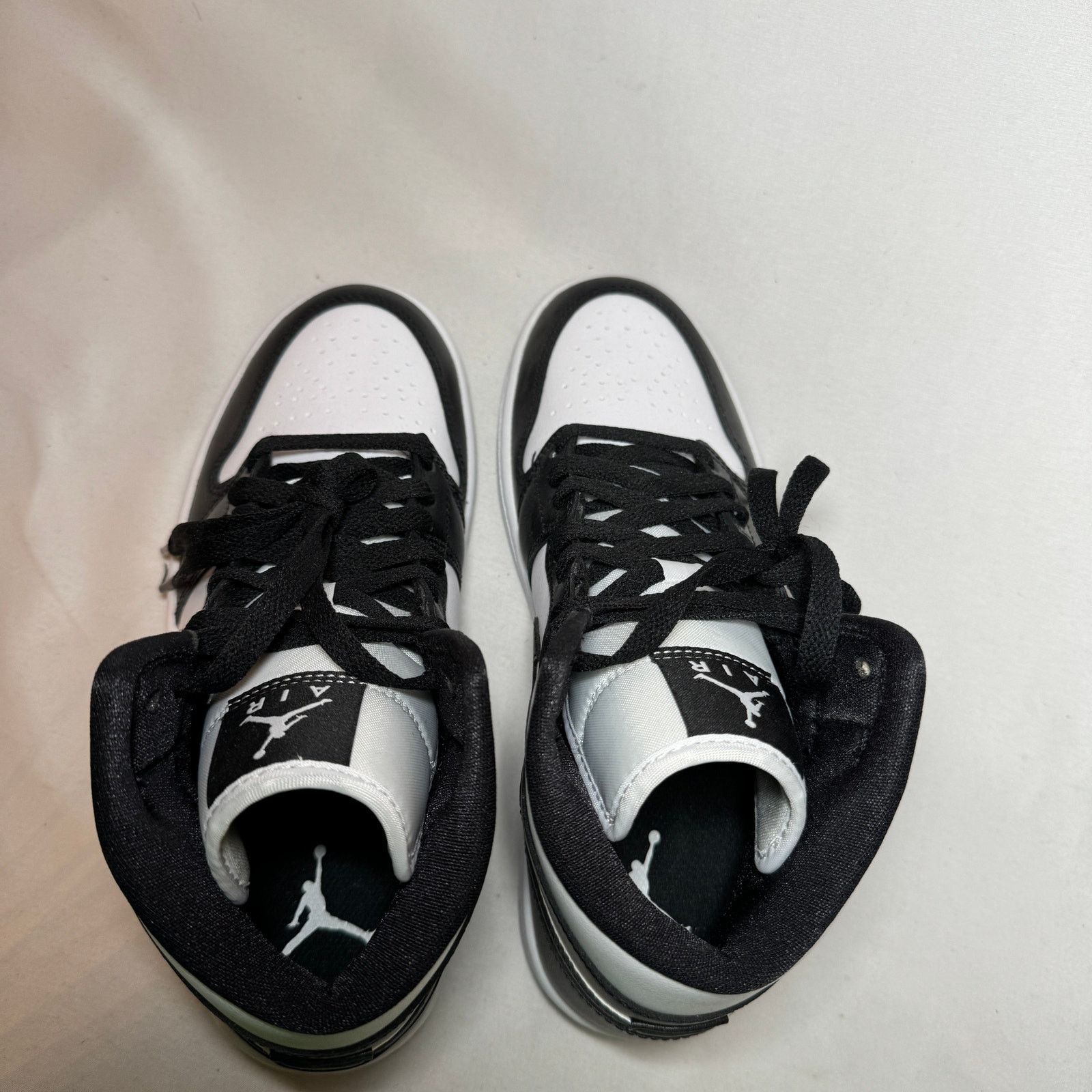 Jordan Brand × Nike Size 7.5 - Wmns Nike Air Jordan 1 Mid Panda Women's Shoes Size US 7.5 / IT 37.5 - 5 Thumbnail