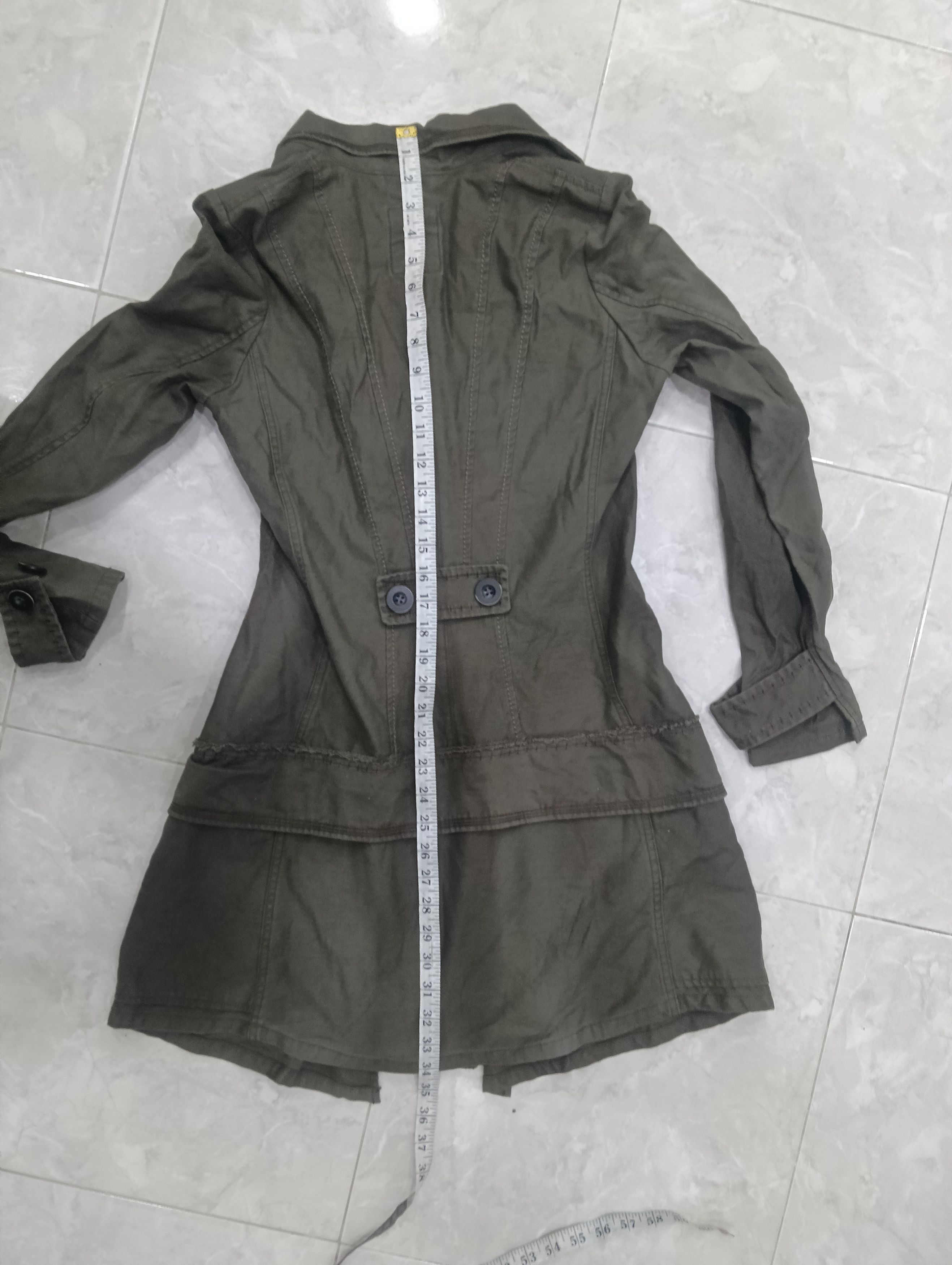 Marithe + Francois Girbaud Marithe + Francois Girbaud Green Army Size M / US 6-8 / IT 42-44 - 17 Thumbnail