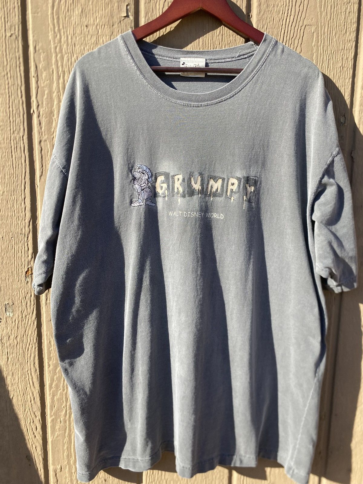 Disney Vintage 90s Disney seven dwarfs Grumpy T-Shirt XXXL gray Size US XXL / EU 58 / 5 - 1 Thumbnail