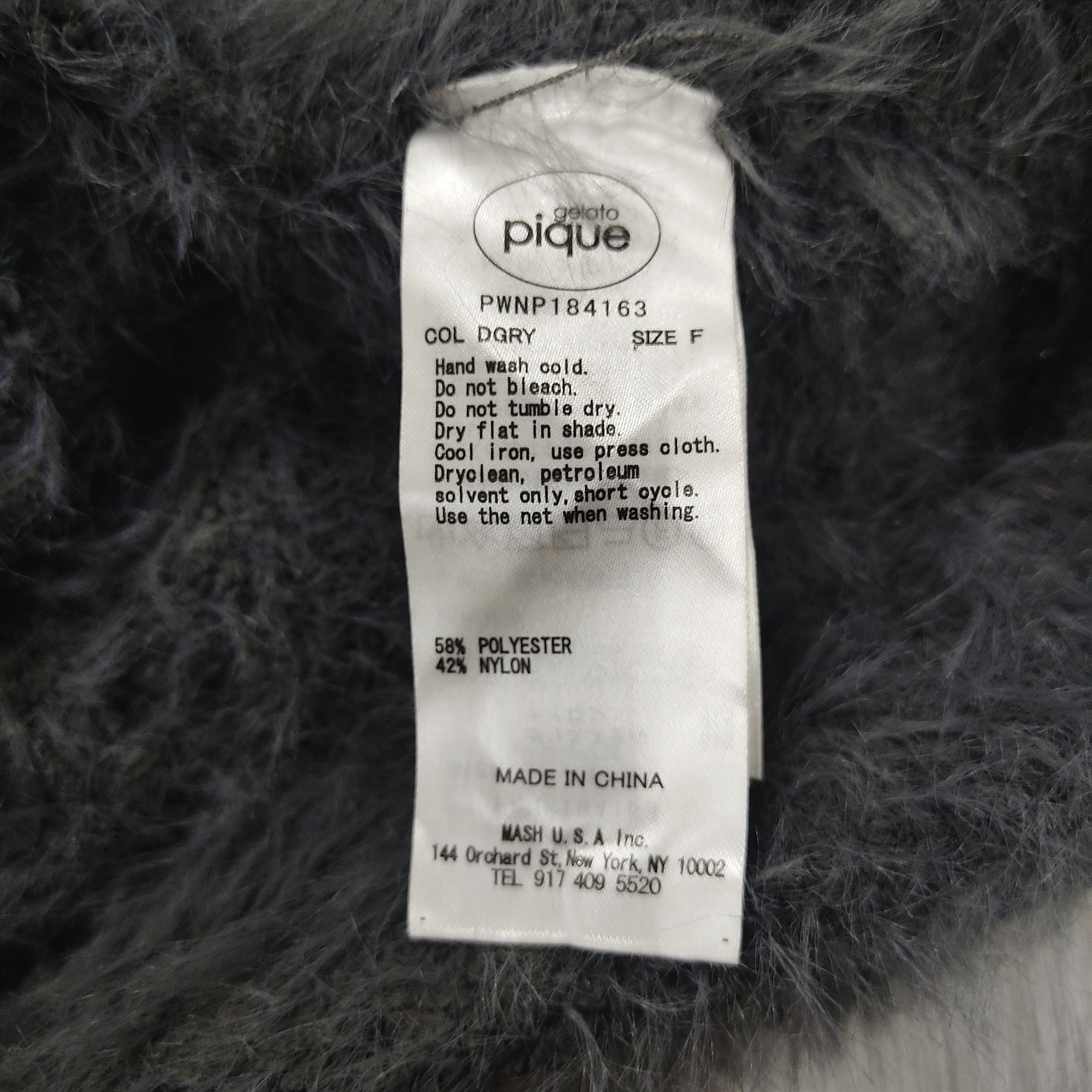 Beauty Beast GELATO PIQUE Fluffy Mohair Fur Flare Pants Size 28" / US 6 / IT 42 - 9 Thumbnail