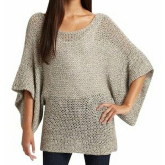 Theory Theory Davini Zebra Sweater Sz S Gray Gold Alpaca Wool Marle Size S / US 4 / IT 40 - 2 Thumbnail