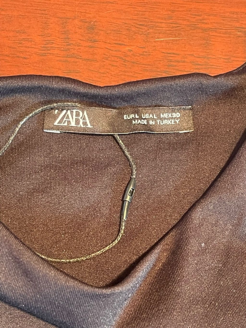 Zara New ZARA Black High Neck Bodysuit - Sz L Glam Basic Goth Size L / US 10 / IT 46 - 8 Thumbnail
