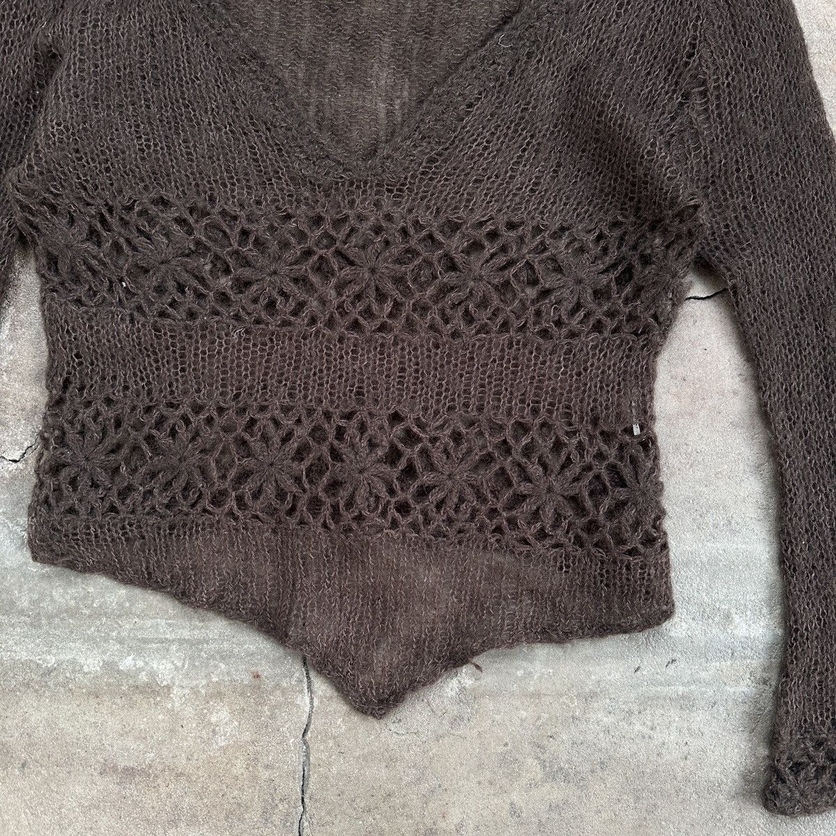 Japanese Brand × Vintage Vintage Japanese Easy Wear Wool Knit Sweater Size XS / US 0-2 / IT 36-38 - 3 Thumbnail