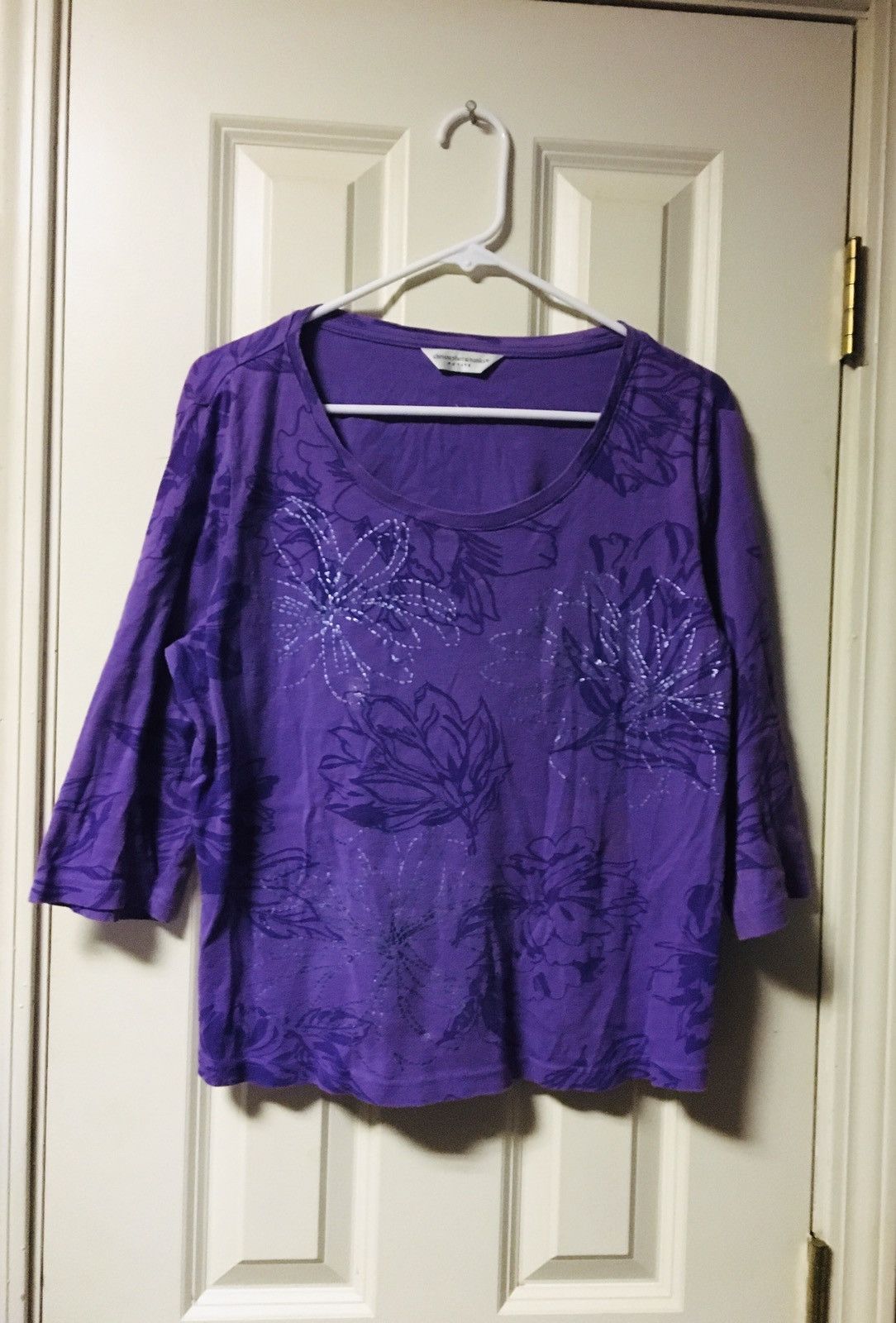 Other Christopher & Banks Women’s Top XL Petite ( Cheat 43 Inches) Size XL / US 12-14 / IT 48-50 - 6 Thumbnail