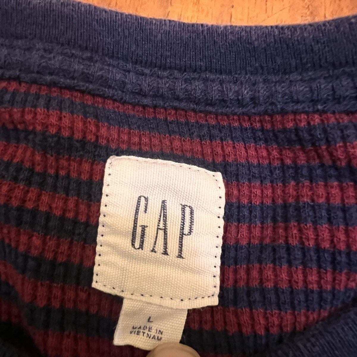 Gap Gap Over The Stripe Design Sweatshirt Size US L / EU 52-54 / 3 - 3 Thumbnail