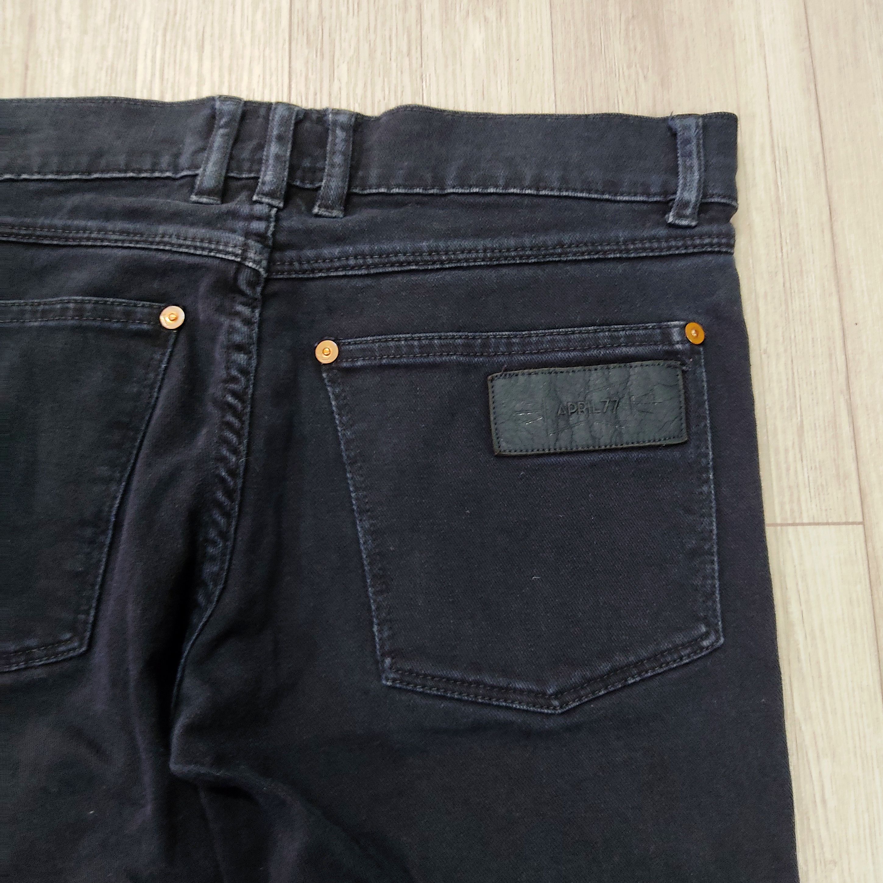 April 77 April 77 Joey Super Black 3 Quarter Denim Pants Size US 31 - 11 Thumbnail