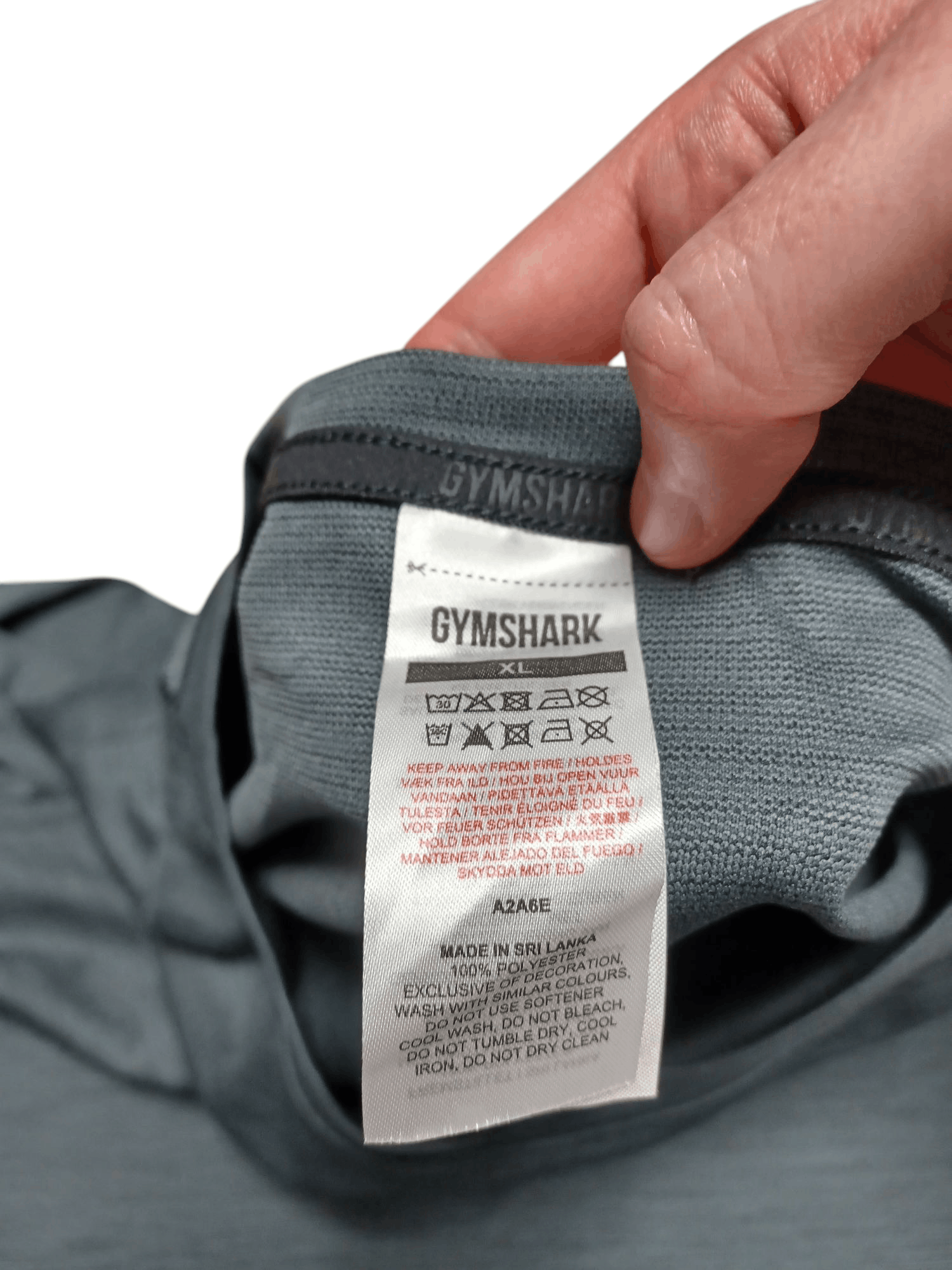 Gymshark GYMSHARK HYPE FIRE TRAINING SPORTSWEAR LONG SLEEVE Size US XL / EU 56 / 4 - 5 Thumbnail