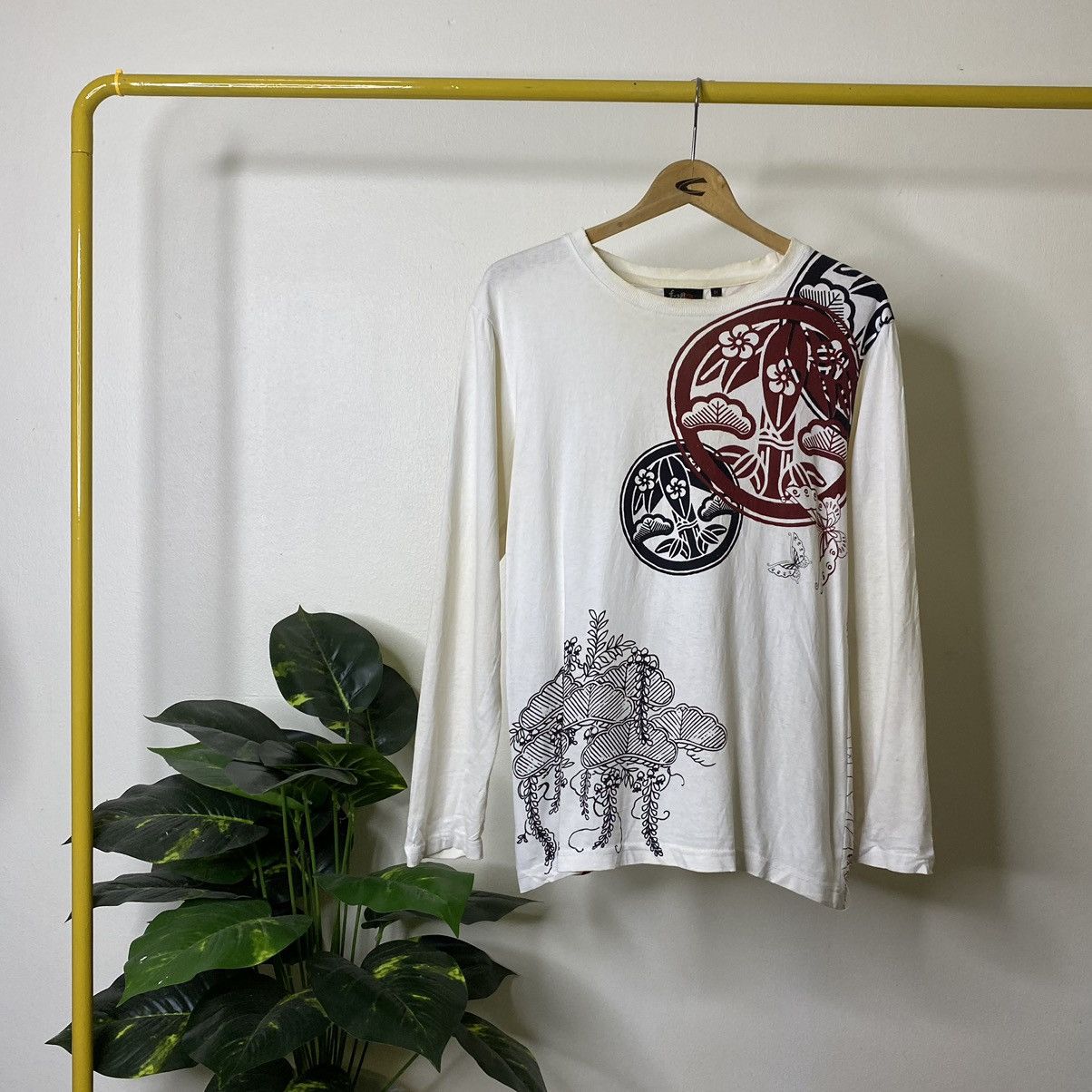Bullet Noise × Ed Hardy Bullet Noise Japanese Motive Affliction Ed Hardy Style LS Size US M / EU 48-50 / 2 - 1 Thumbnail
