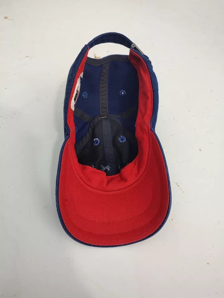 Nike Vintage Nike Hat Corduroy 80s - 90’S Blue Size ONE SIZE - 7 Thumbnail