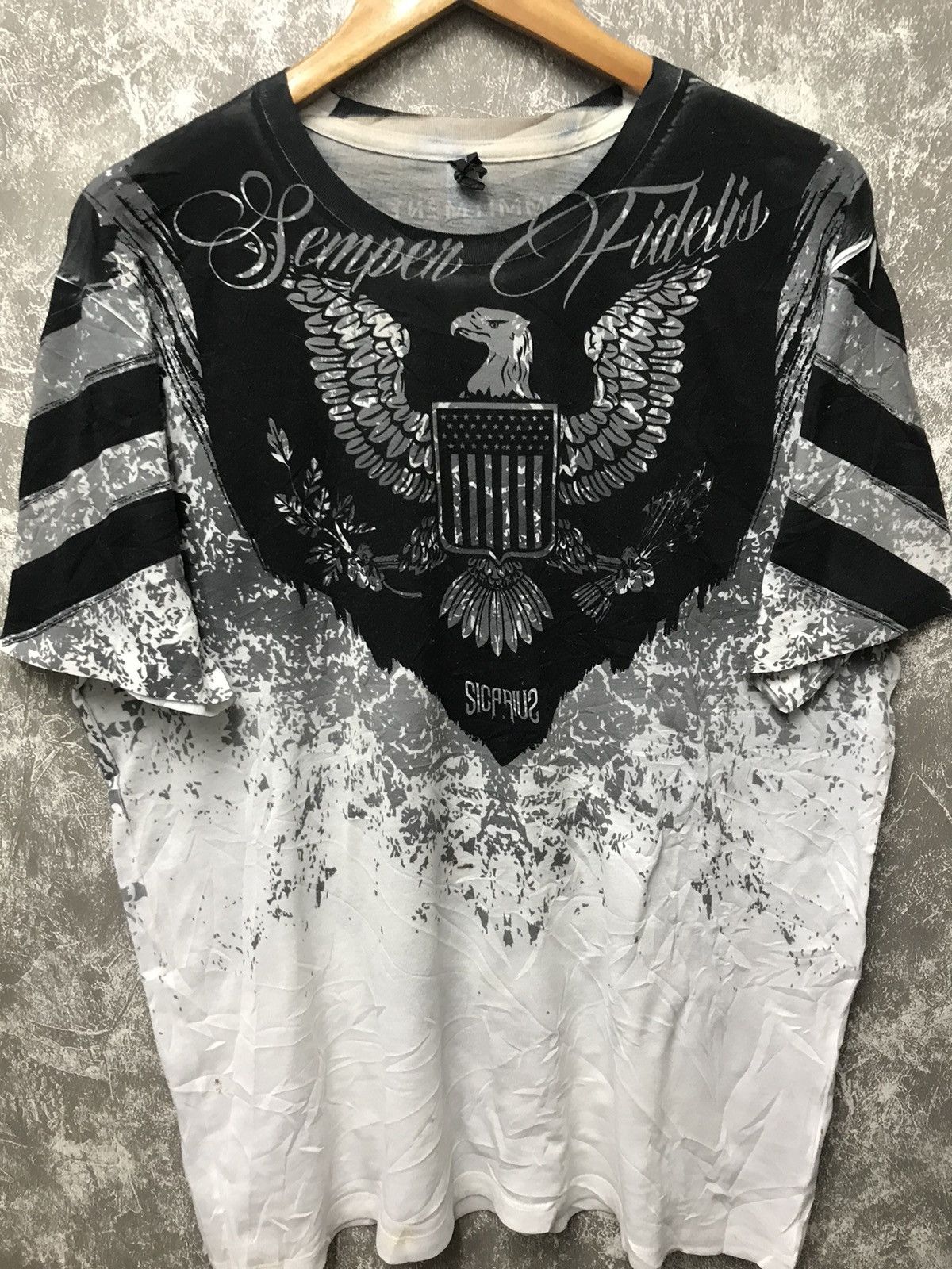 Affliction × Ed Hardy × Southpole Affliction Southpole Eagle Y2K Graphic Tee Size US L / EU 52-54 / 3 - 1 Thumbnail