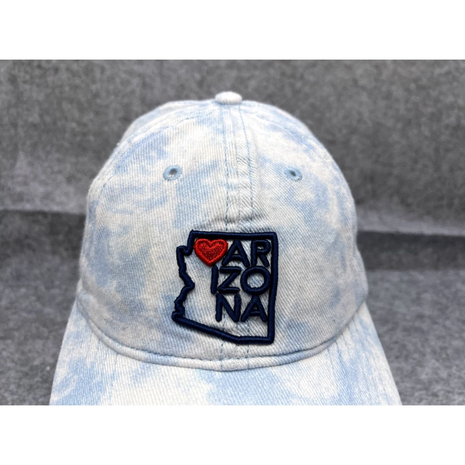 Vintage VINTAGE Not Applicable – Actually Modern Home Free Hat Cap Strap Back Adult One Size Blue Tie Dye 100% Cotton Baseball Cap Unisex Mens Womens Hats Size ONE SIZE - 2 Thumbnail