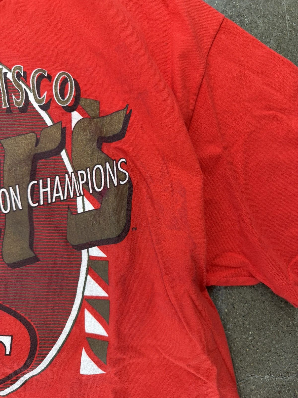 Vintage Vintage San Francisco 49ers Shirt Size XL Size US XL / EU 56 / 4 - 4 Thumbnail