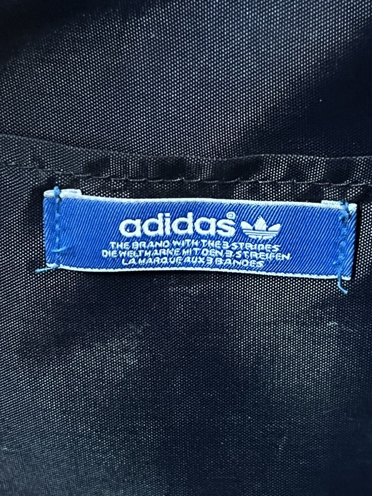 Adidas Adidas Navy Blue Yellow Polka Dot Sample Messenger Bag Size ONE SIZE - 4 Thumbnail