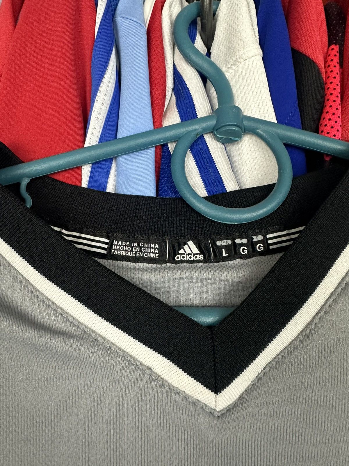 Adidas × NBA Tony Parker Jersey # 9 Adidas Young L San Antonio Spurs NBA Size US XS / EU 42 / 0 - 5 Thumbnail