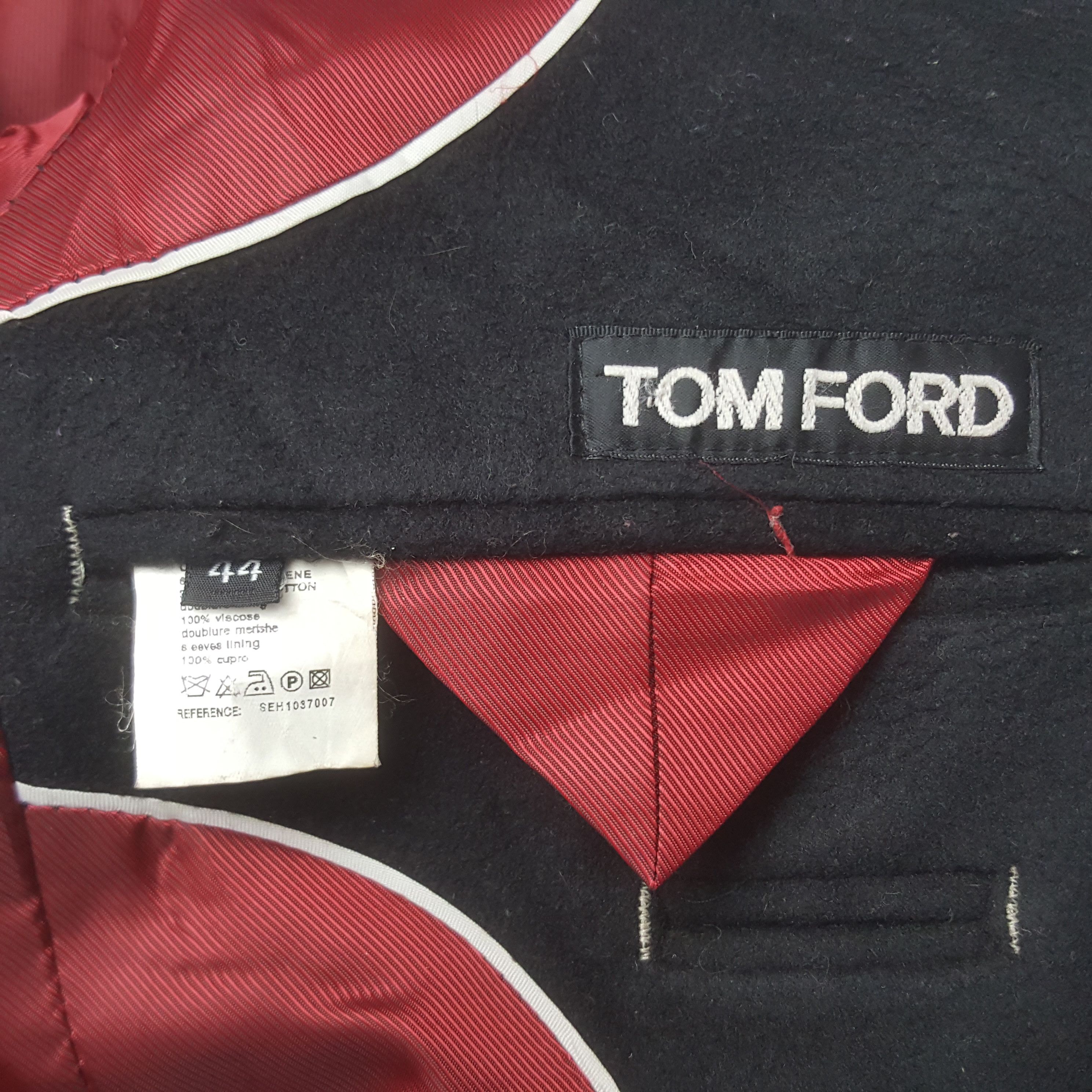 Tom Ford Vintage Tom Ford Designer Blazer Jacket Size 38R - 8 Thumbnail
