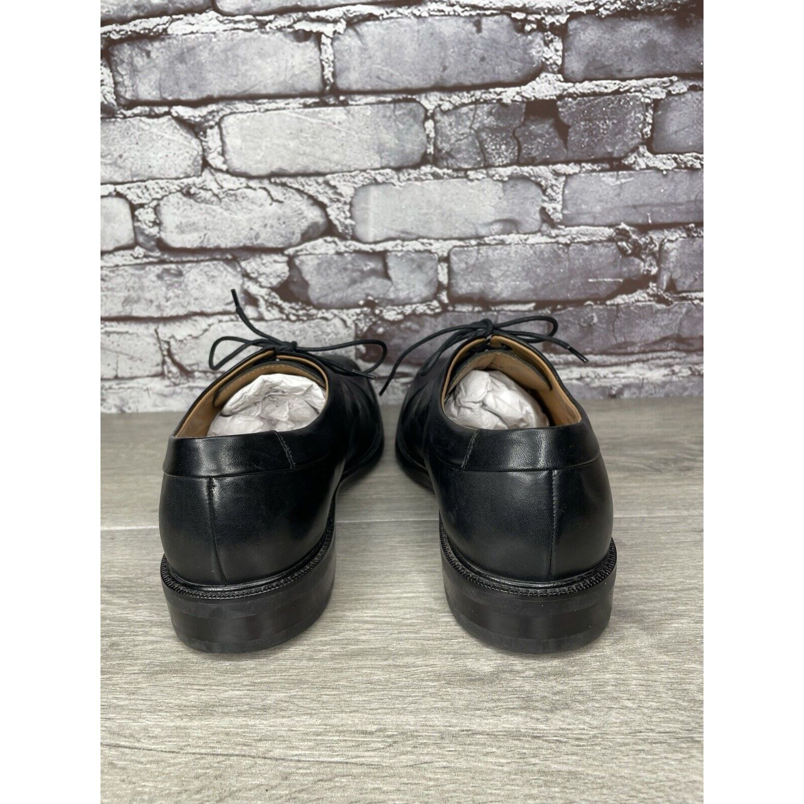 Cole Haan Cole Haan 1928 Black Leather Cap Toe Oxfords Casual Shoes Me Size US 9.5 / EU 42-43 - 4 Thumbnail