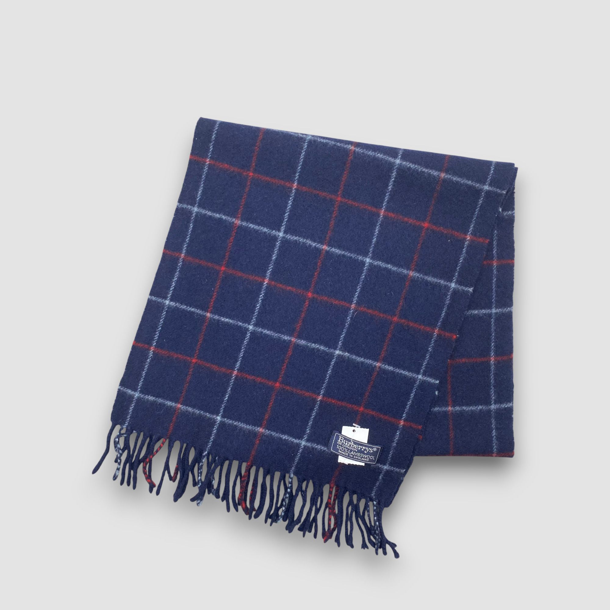 Burberry Vintage Burberry Scarf Muffler Wool Cashmere Winter Scarves Size ONE SIZE - 3 Thumbnail