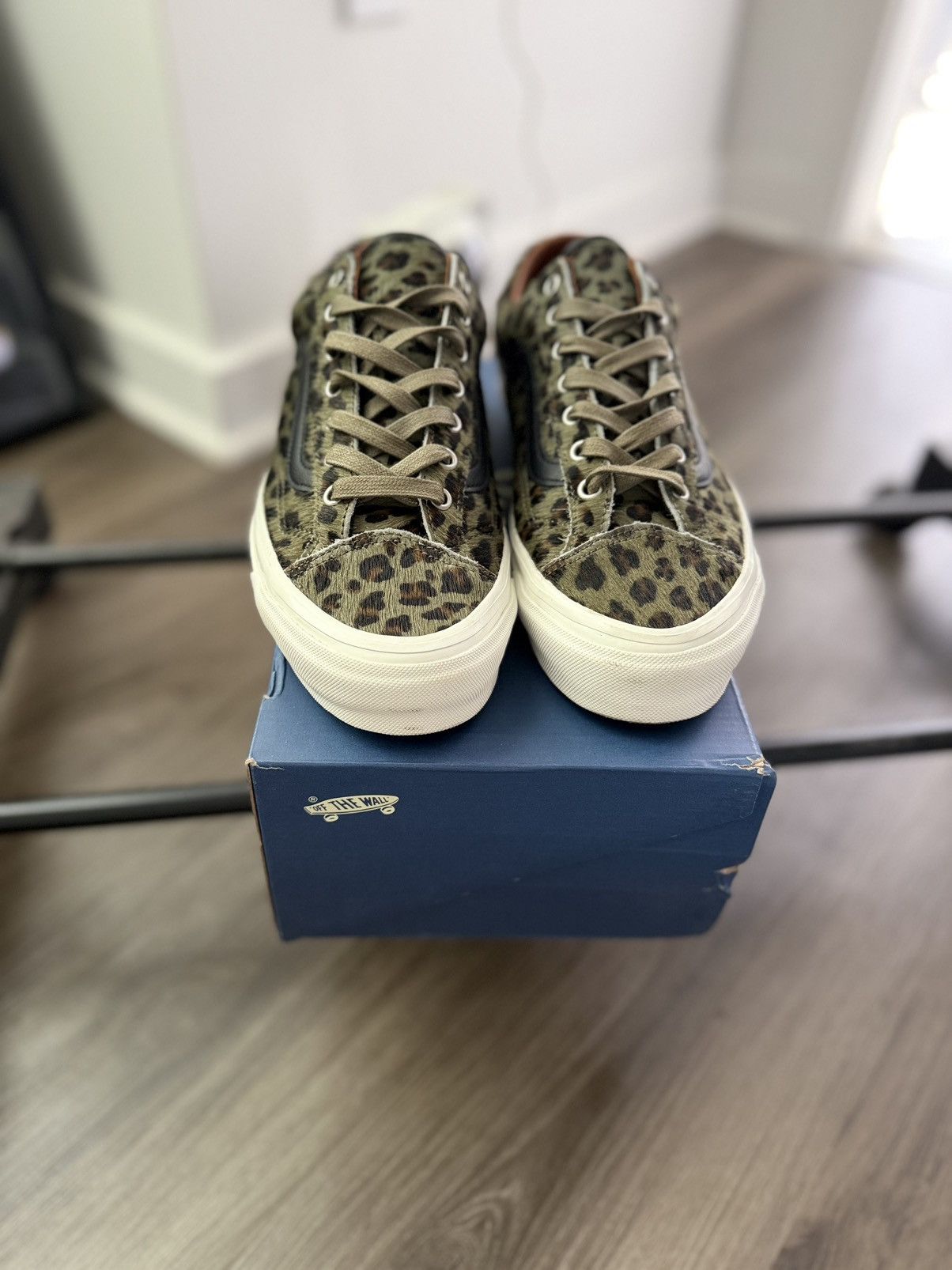 Vans Vans Old Skool Cheetah Olive Size US 9.5 / EU 42-43 - 3 Thumbnail