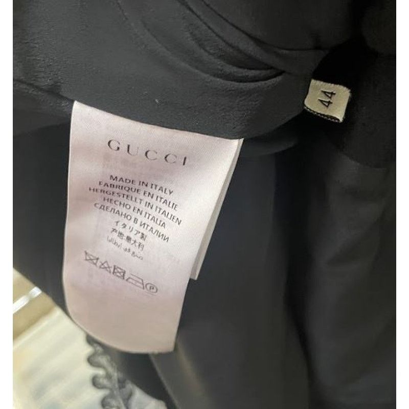 Gucci Black Coat Sz 44 Size L / US 10 / IT 46 - 6 Thumbnail