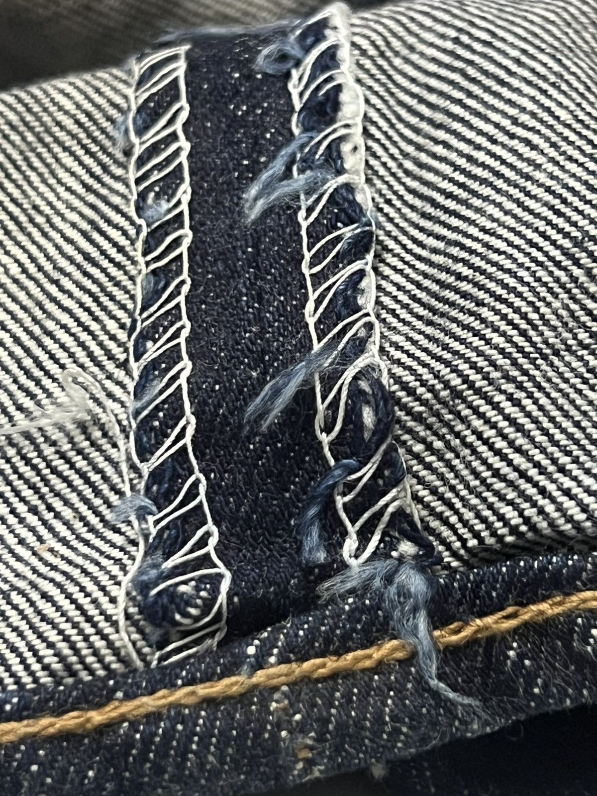Edwin Vintage 60s EDWIN 1014 TT Super Flare blue Denim Size US 30 / EU 46 - 10 Thumbnail