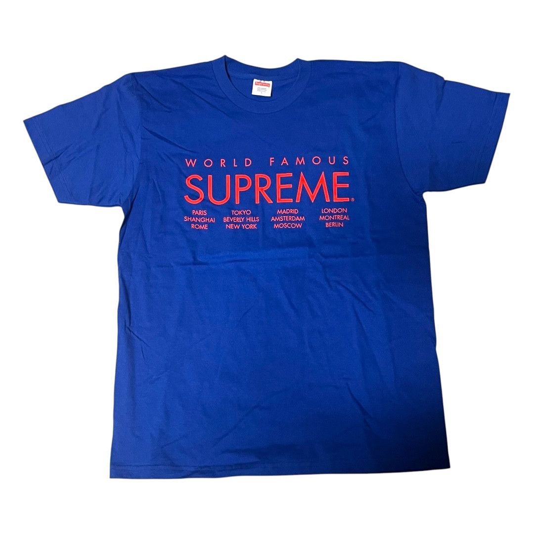 DEADSTOCK Supreme World Famous T Shirt SS15