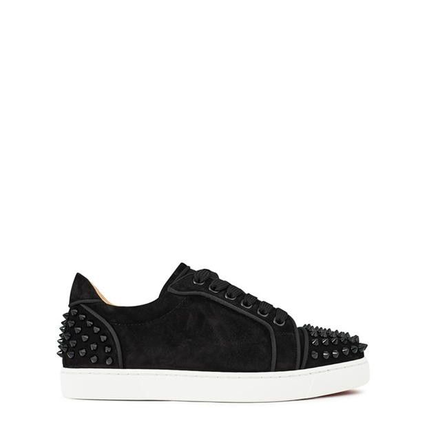 Christian Louboutin Viera 2 Orlato Embellished Sneakers Size US 7 / IT 37 - 1 Thumbnail