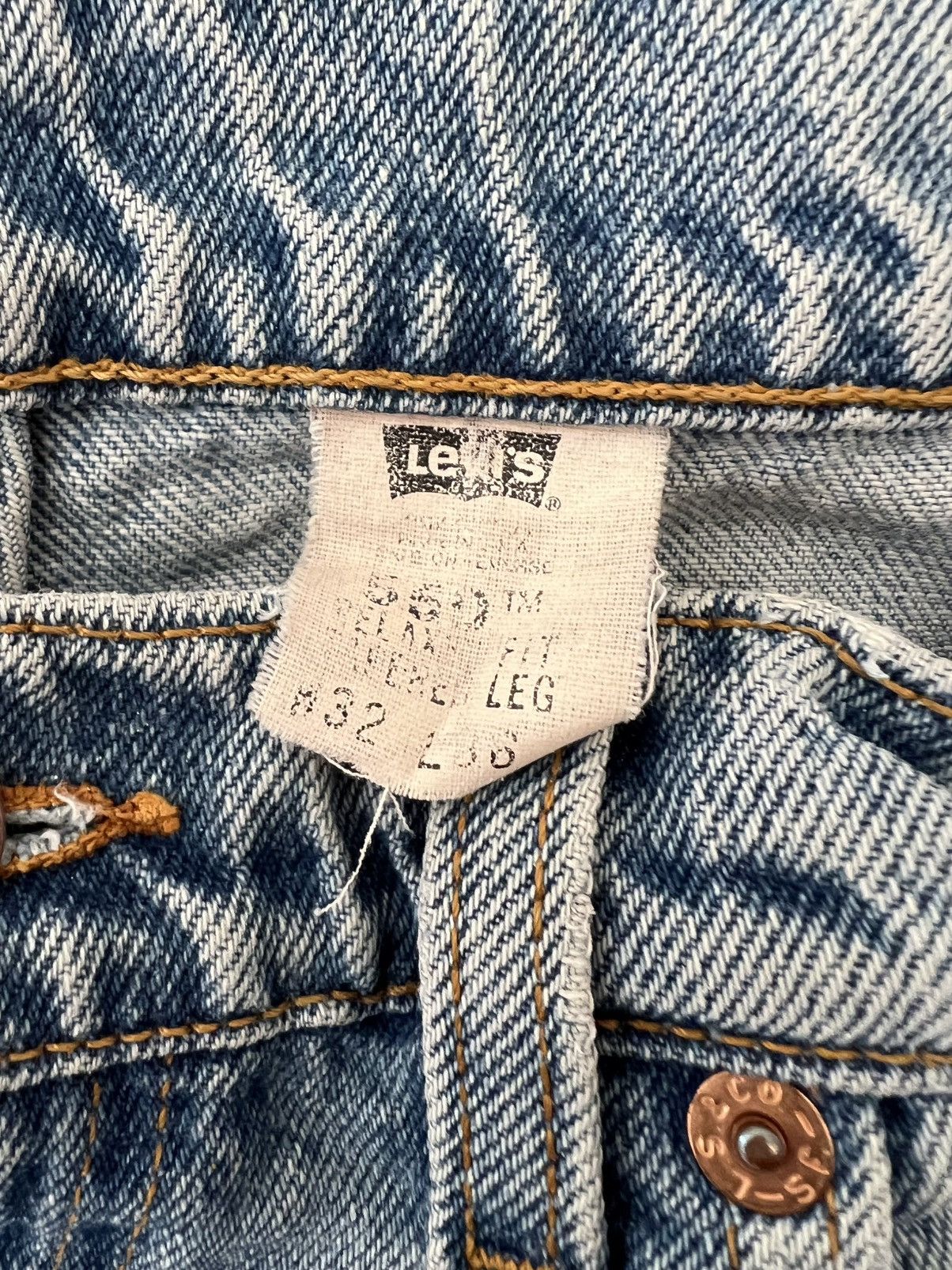 Levi's Vintage levis 550 jeans Size US 30 / EU 46 - 3 Thumbnail