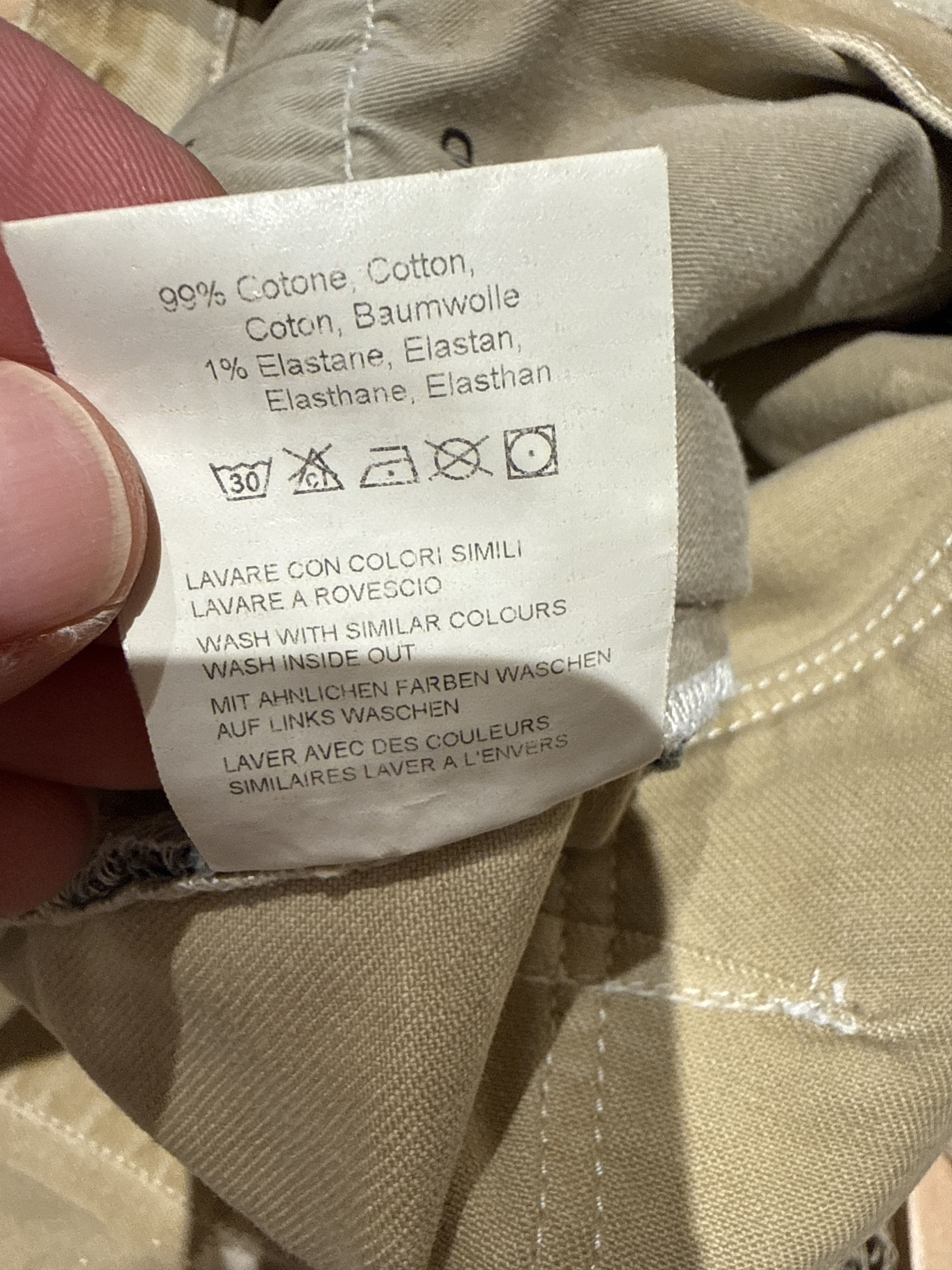 Purple Brand Purple Brand P001 Jeans – Sand & Indigo Colourblock – W32 Size US 32 / EU 48 - 13 Thumbnail