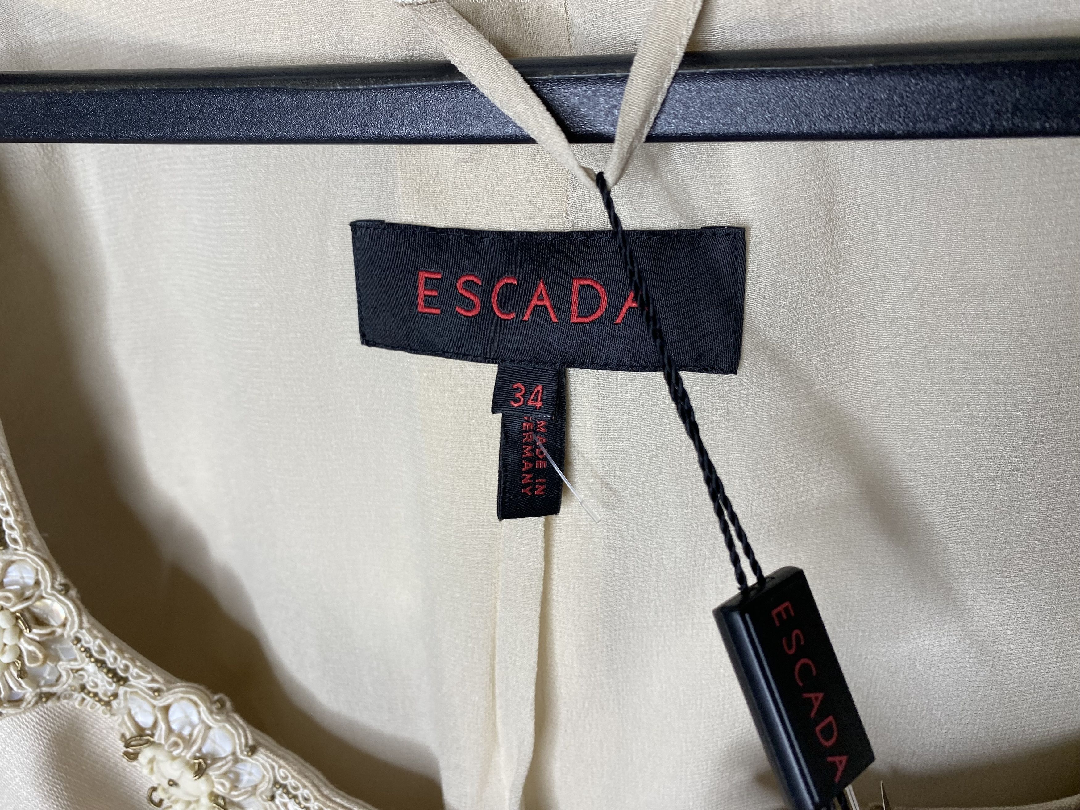 Escada ESCADA BLAZER JACKET WOMENS SILK SIZE 34 Size XS / US 0-2 / IT 36-38 - 5 Thumbnail