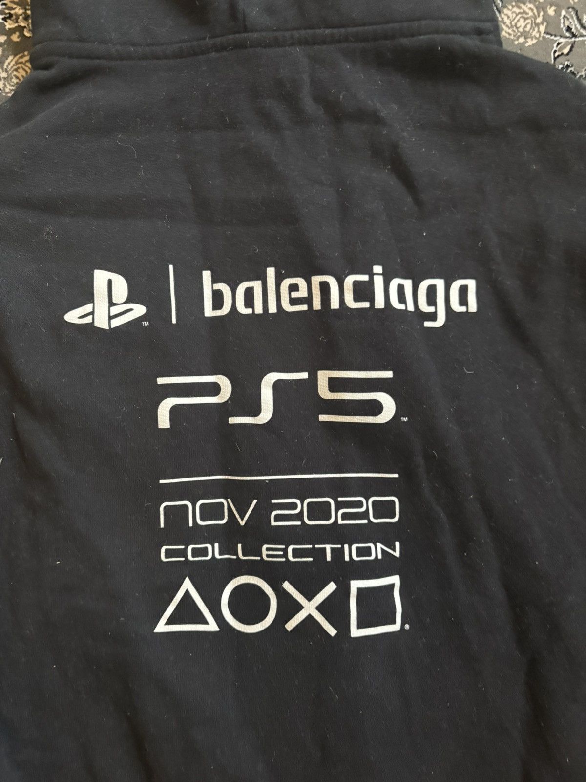 Balenciaga × Playstation Balenciaga PS5 Shrunk Hoodie Size US M / EU 48-50 / 2 - 4 Thumbnail