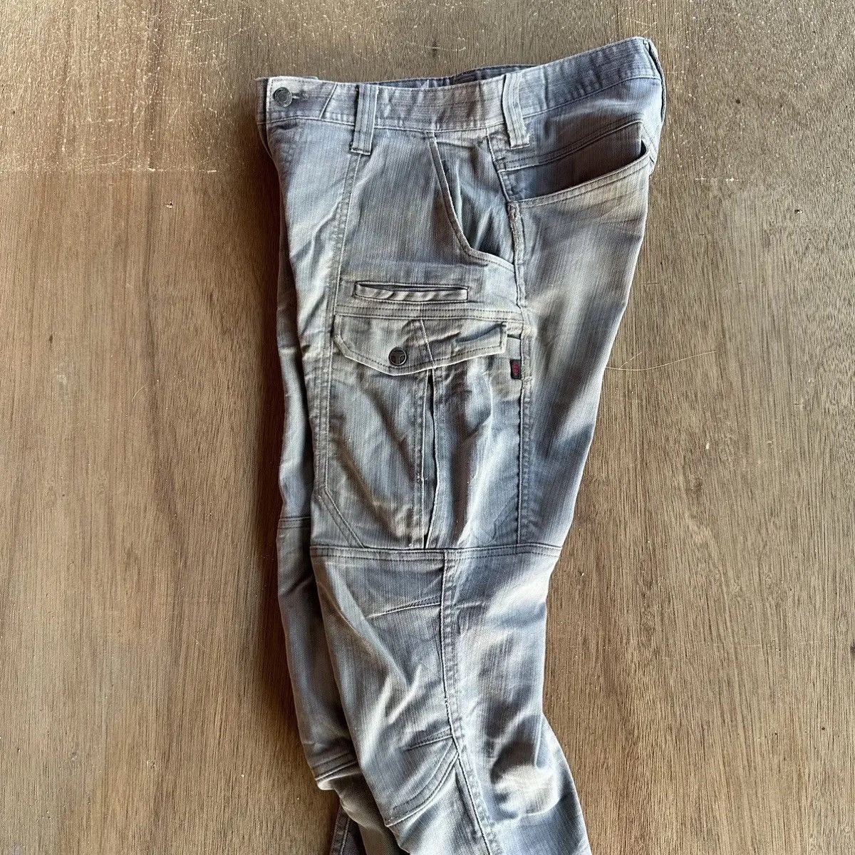 Japanese Brand × Vintage TORAICHI JAPAN VINTAGE DOUBLE KNEE WORKWEAR BIG POCKET PANTS Size US 31 - 16 Thumbnail
