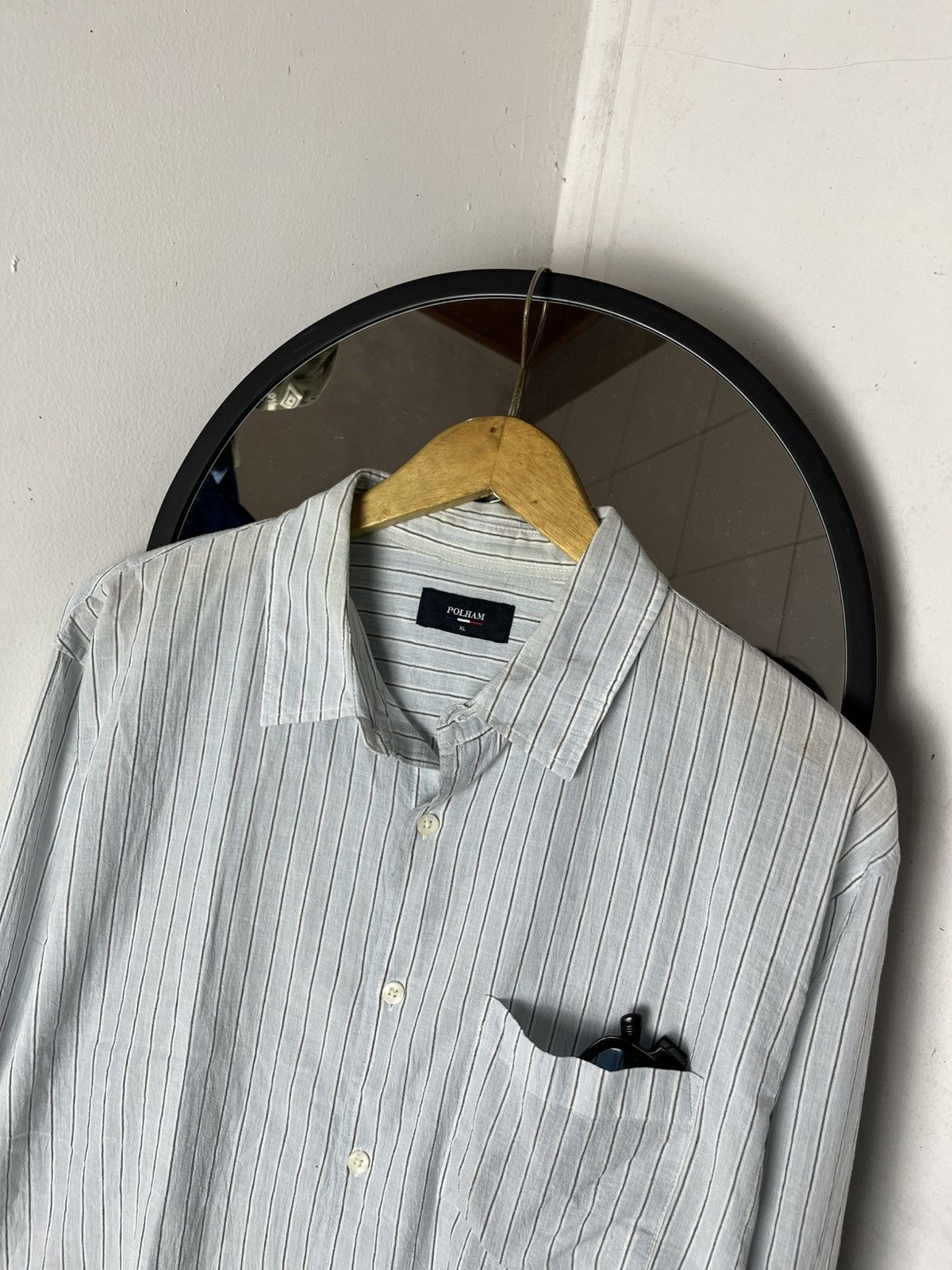 Issey Miyake delete soon💥Polham striped button up shirt Size US XL / EU 56 / 4 - 3 Thumbnail