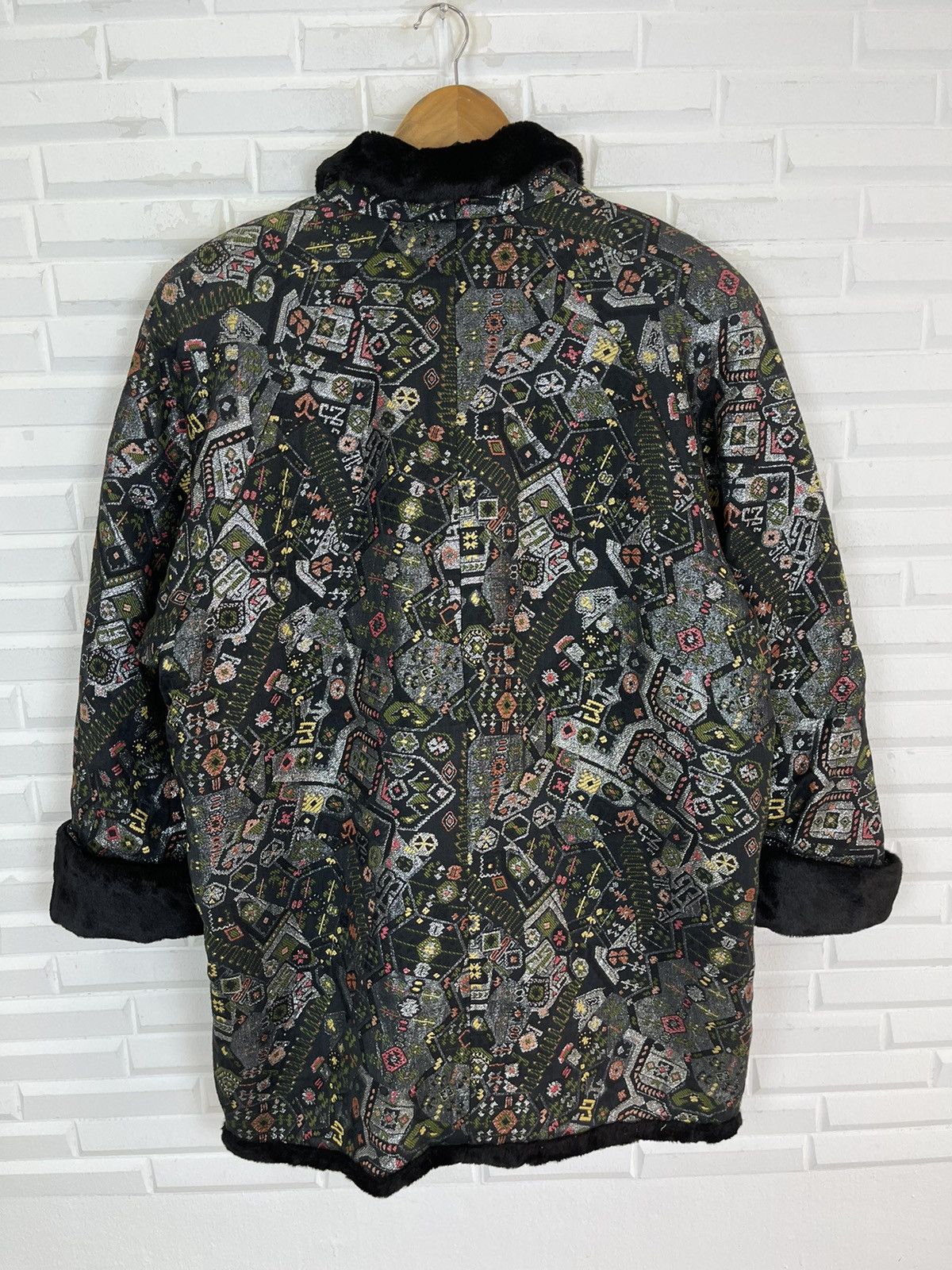 Paoloni RARE Vintage Feanca B Paoloni Elitis Luxury Coat Size L / US 10 / IT 46 - 4 Thumbnail