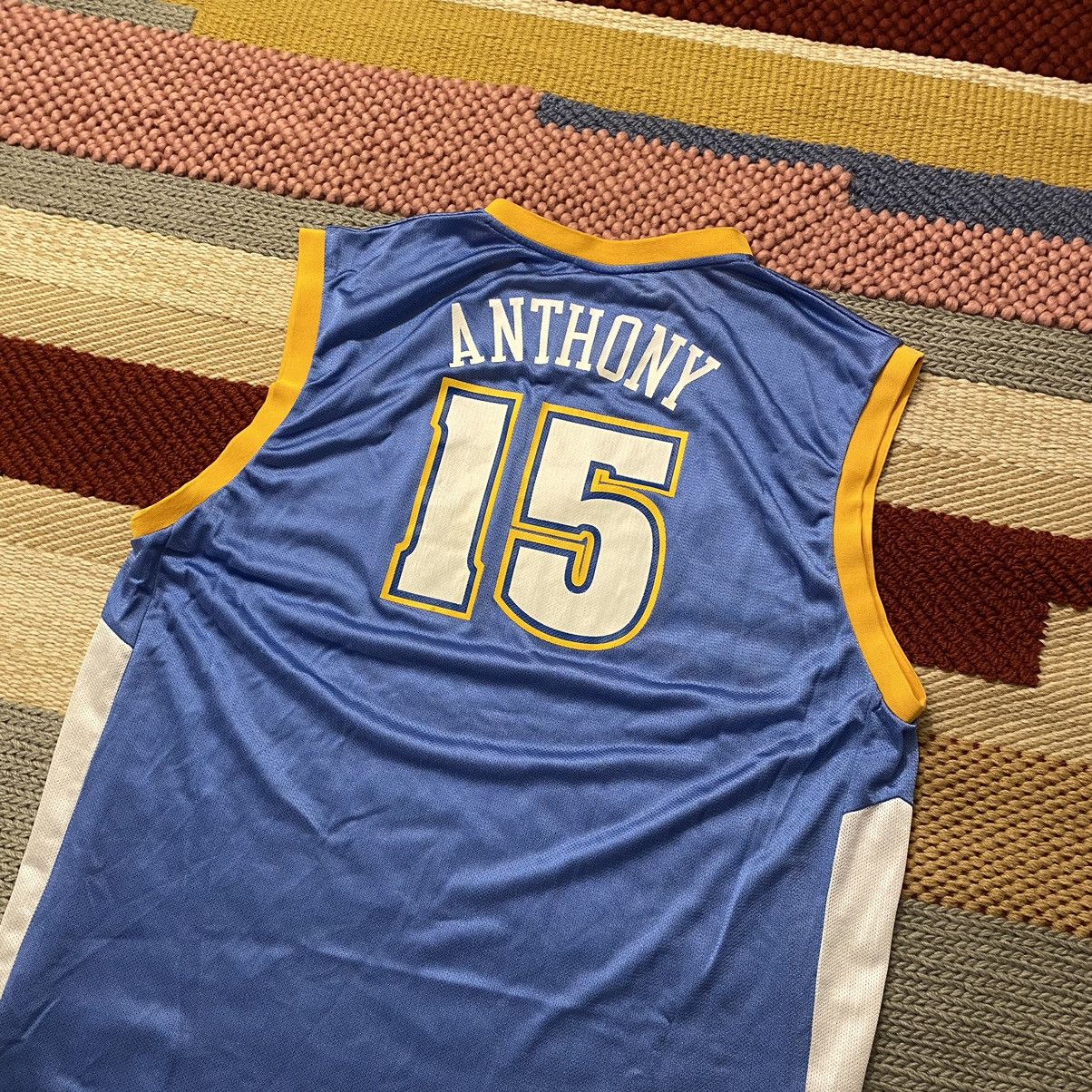 NBA × Reebok × Vintage Vintage Denver Nuggets Carmelo Anthony Basketball Jersey Size US XXL / EU 58 / 5 - 7 Thumbnail