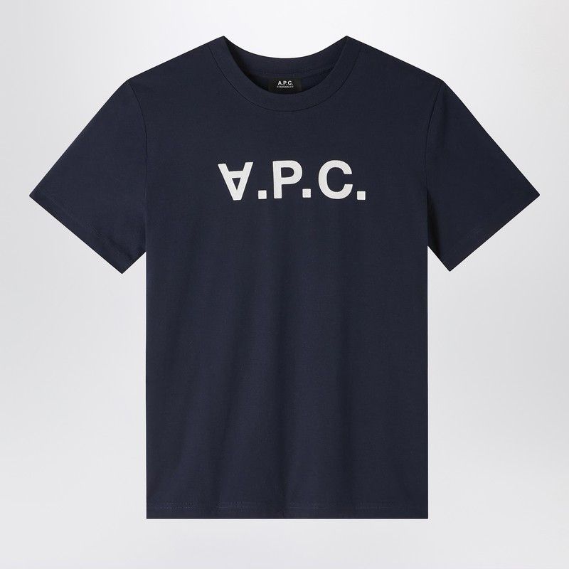 A.P.C. A.P.C. Light Yellow Crew-Neck T-Shirt With Logo Size US L / EU 52-54 / 3 - 1 Thumbnail