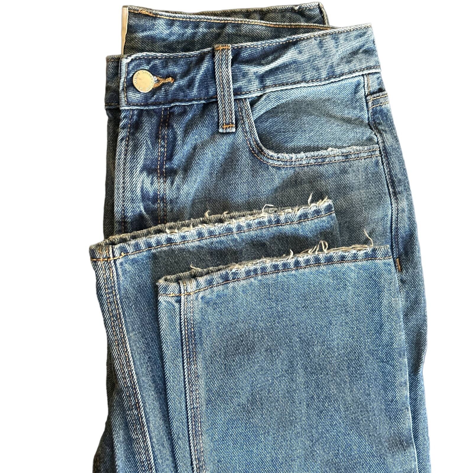 Old Navy Old Navy Womens Distressed Blue Jeans Large Size 30" / US 8 / IT 44 - 7 Thumbnail