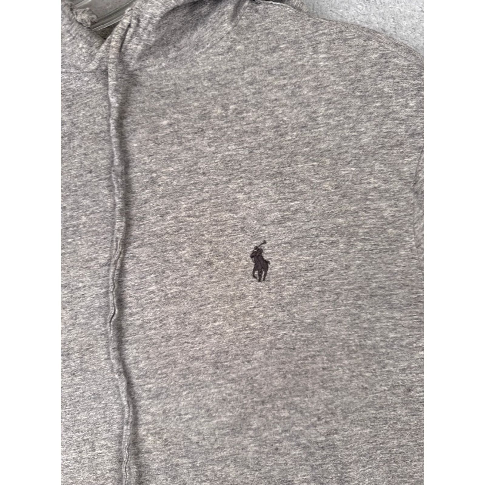 Polo Ralph Lauren Polo Ralph Lauren Shirt Men Small Gray 100% Cotton Pullover Hoodie Pony READ Size US S / EU 44-46 / 1 - 6 Thumbnail