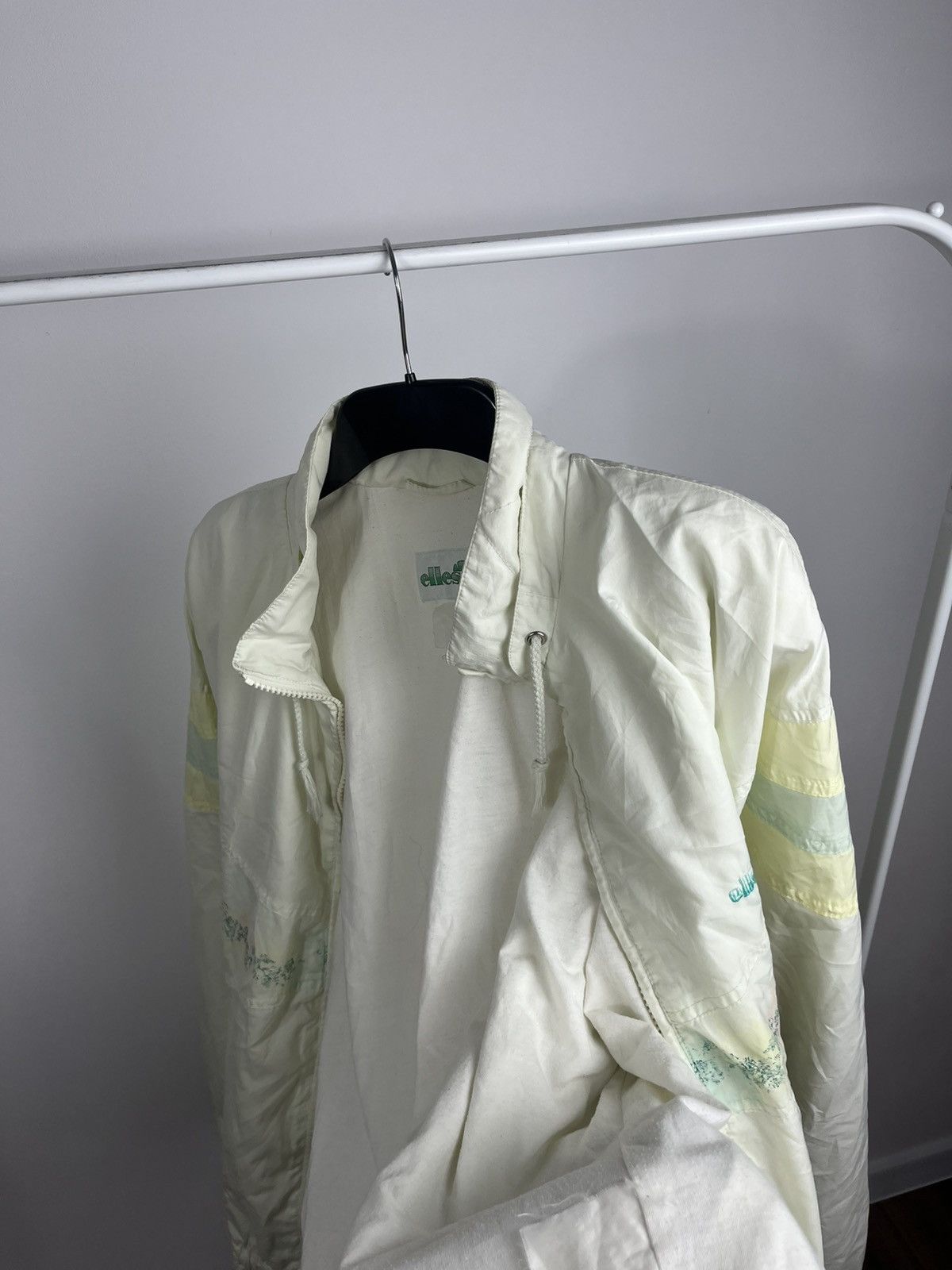 Vintage Ellesse Pastel Windbreaker Jacket 90s Style