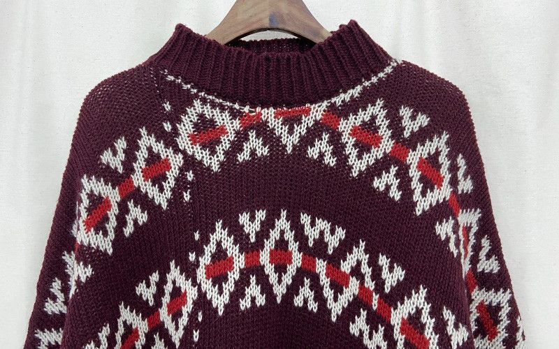 Raf Simons RAF SIMONS 16F/W Big Fit Geometry Knitwear Size US XXL / EU 58 / 5 - 3 Thumbnail