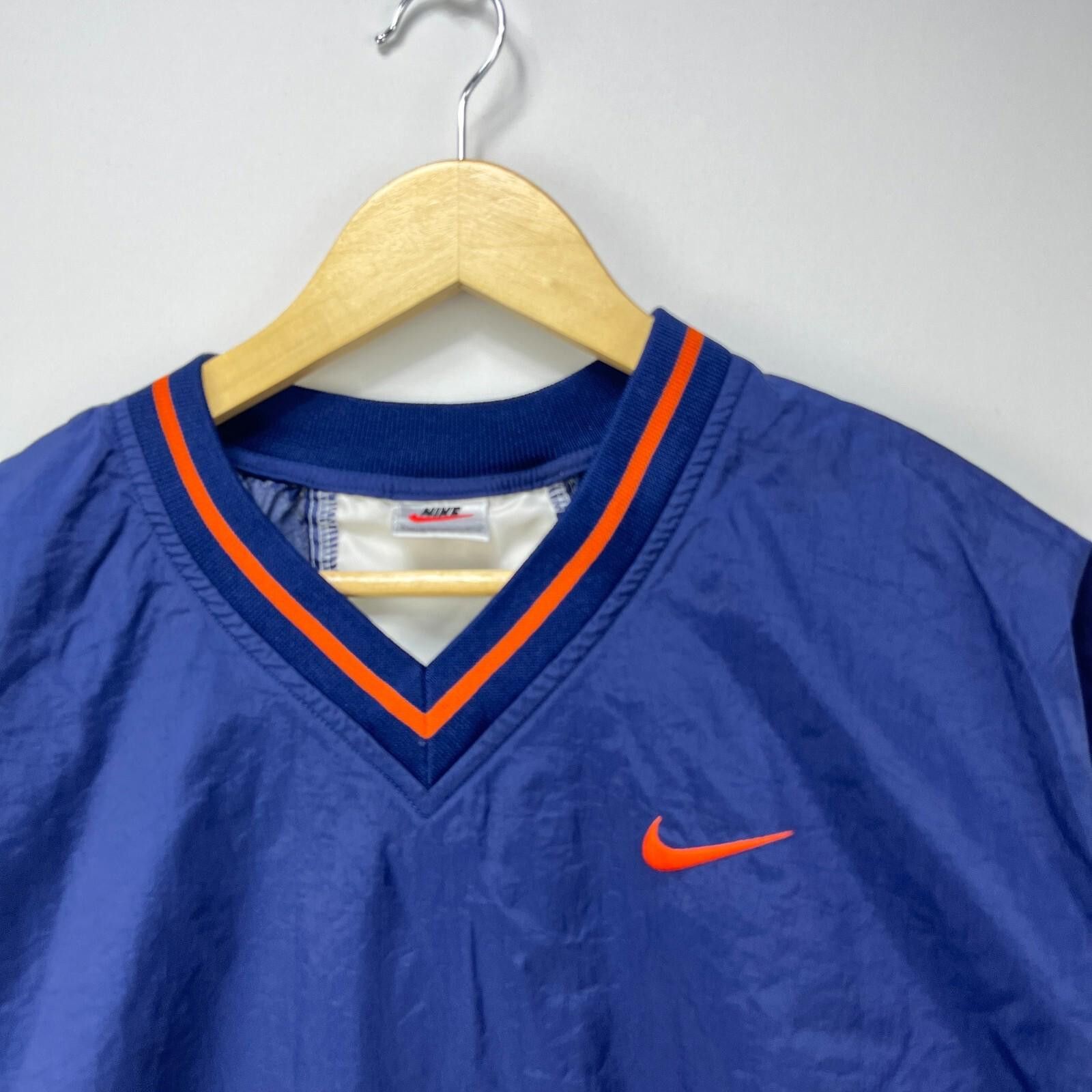 Nike Vintage Nike Pullover Windbreaker Jacket Youth Medium Swoosh Size US M / EU 48-50 / 2 - 3 Thumbnail
