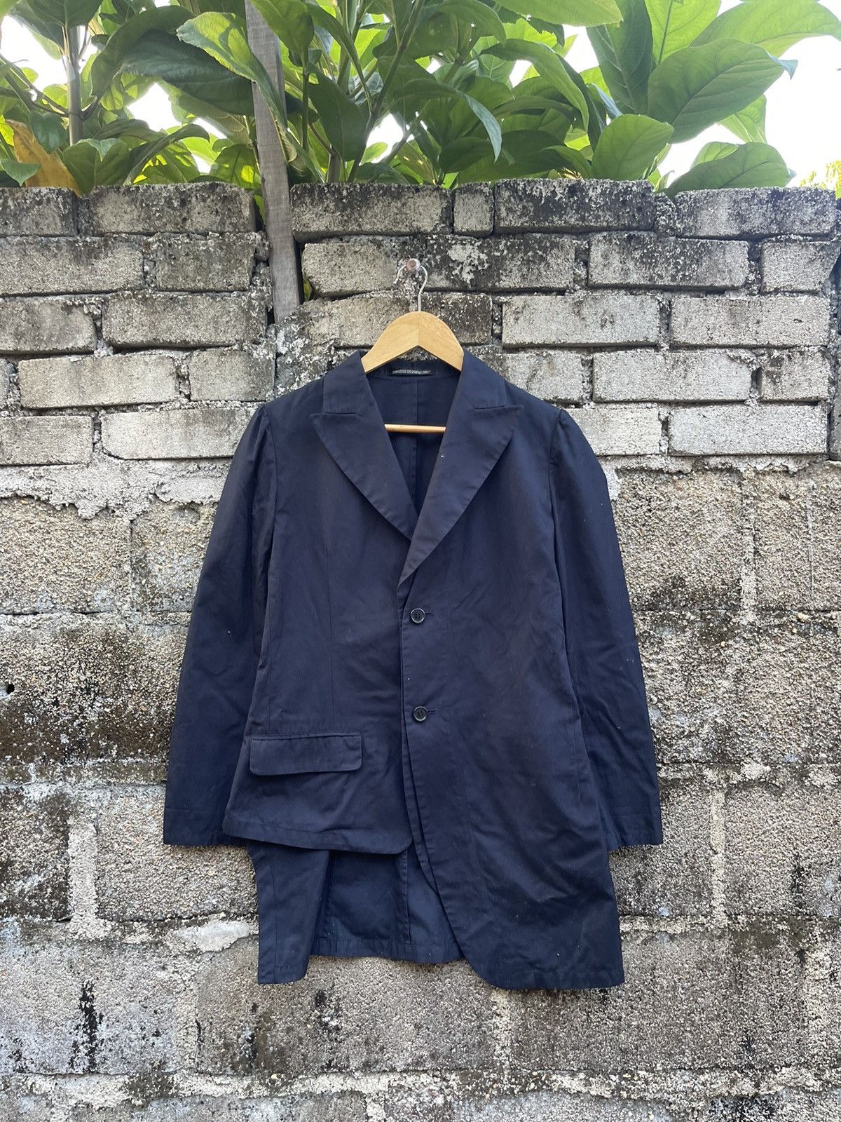 Designer × Vintage × Yohji Yamamoto Yohji Yamamoto Noir Jacket - Rare Signed Label,Made in Japan Size US S / EU 44-46 / 1 - 1 Thumbnail