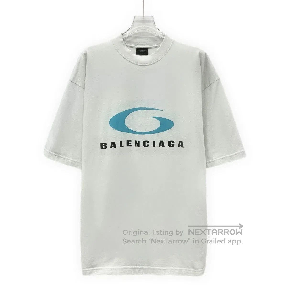 Balenciaga White Graphic Short. Size US M / EU 48-50 / 2 - 1 Thumbnail