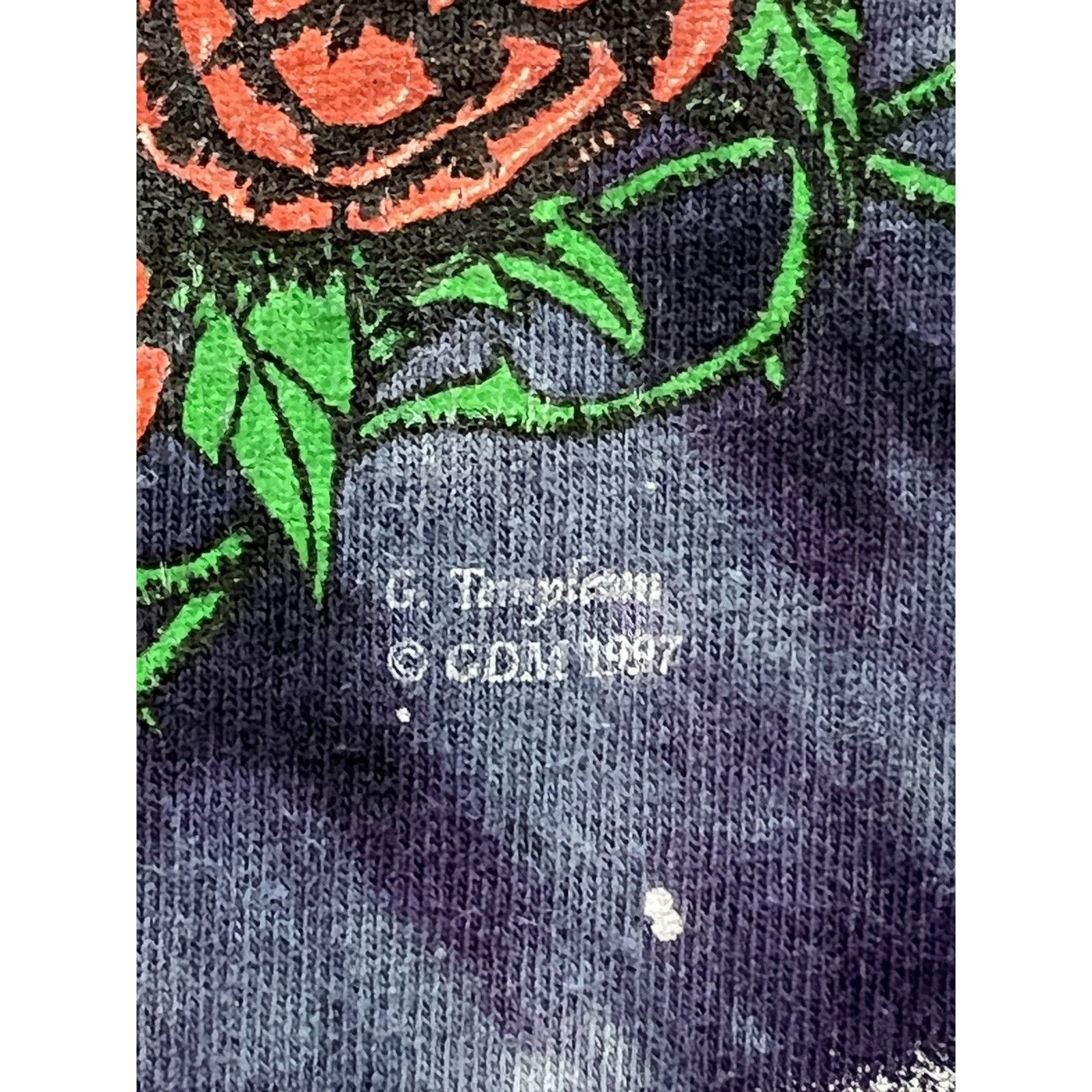 Other Sundog Grateful Dead Blue Tie Dye Space Your Face 1997 Tee Size US L / EU 52-54 / 3 - 4 Thumbnail