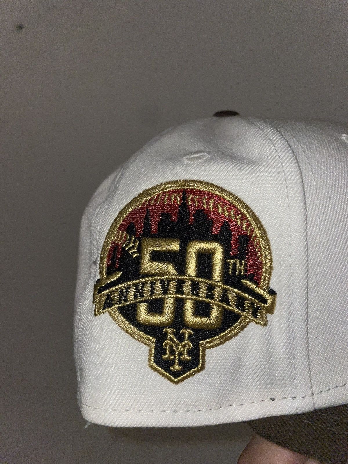 MLB New York mets 50th anniversary 59fifty size 7 1/8 brand new Size ONE SIZE - 4 Thumbnail