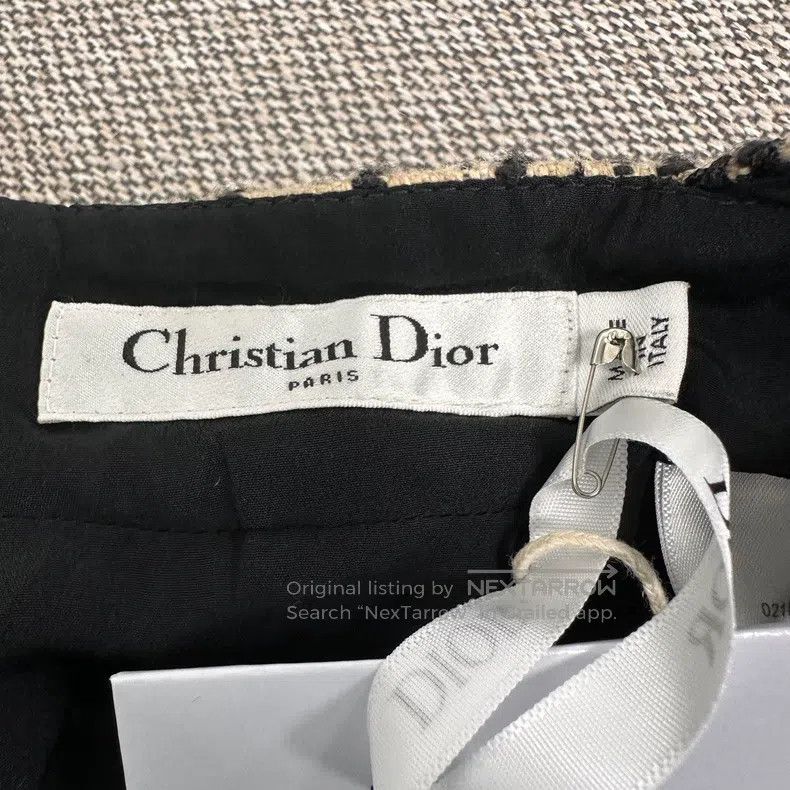 Dior Dior Qianniao check backless sleeveless dress Size XS / US 0-2 / IT 36-38 - 3 Thumbnail