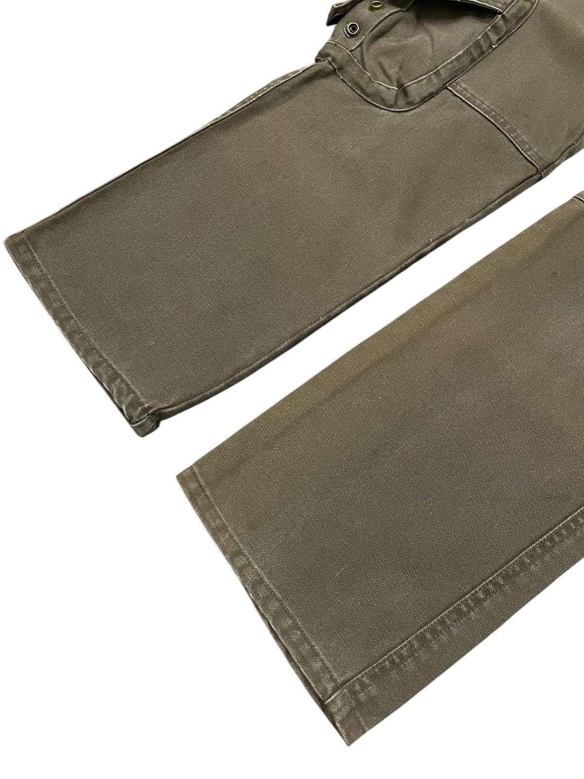 5351 POUR LES HOMMES × Le Grande Bleu (L.G.B.) Identity Japan gasmask 3D Pocket Faded Brown Pants Size US 28 / EU 44 - 5 Thumbnail